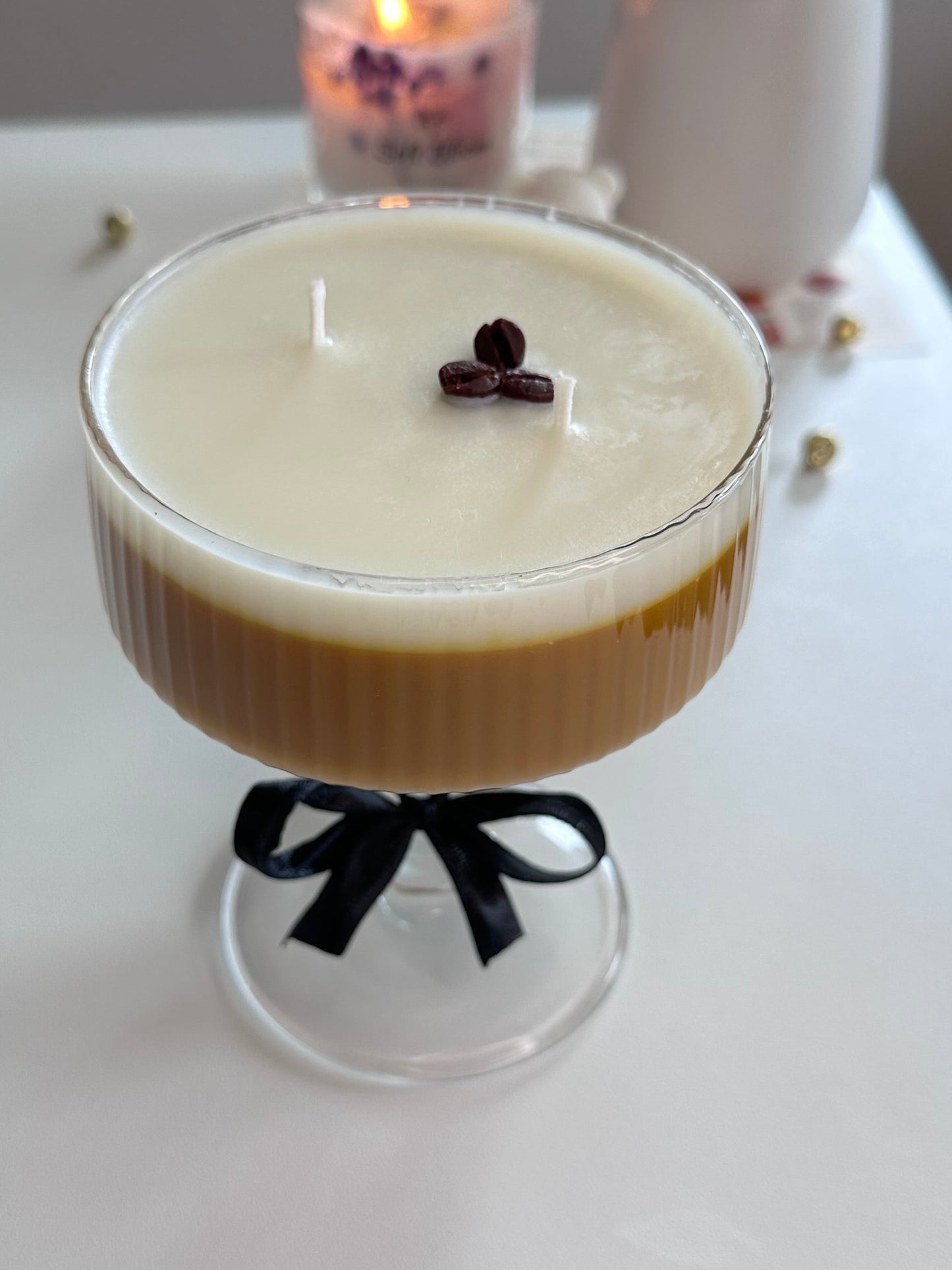 Espresso Martini Kerze