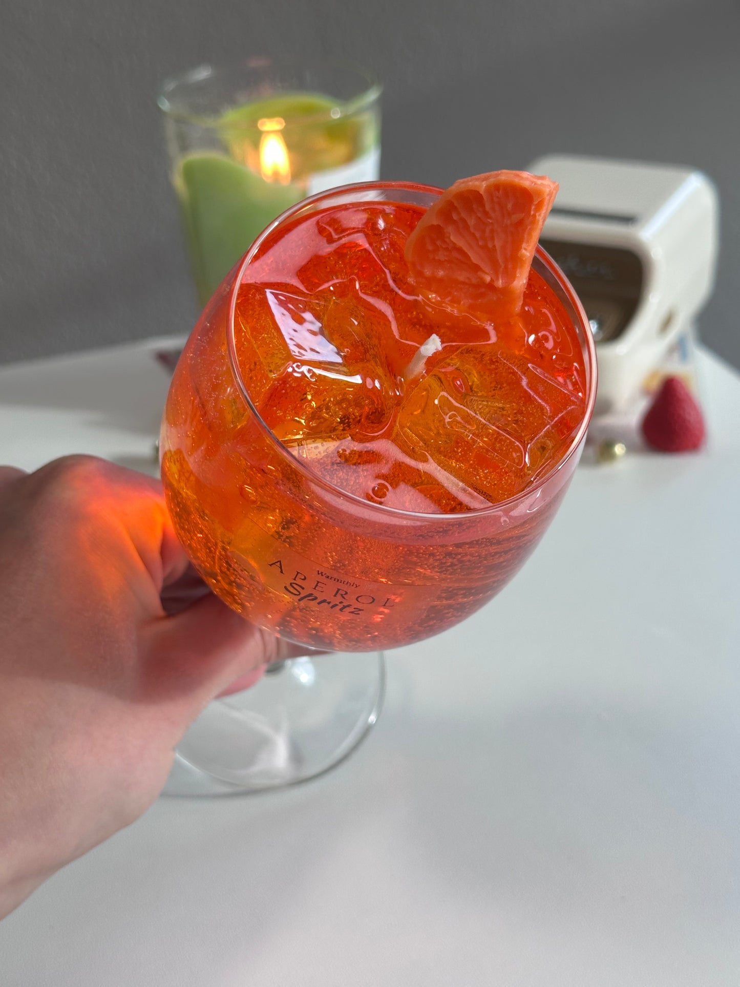 Aperol Spritz Duftkerze