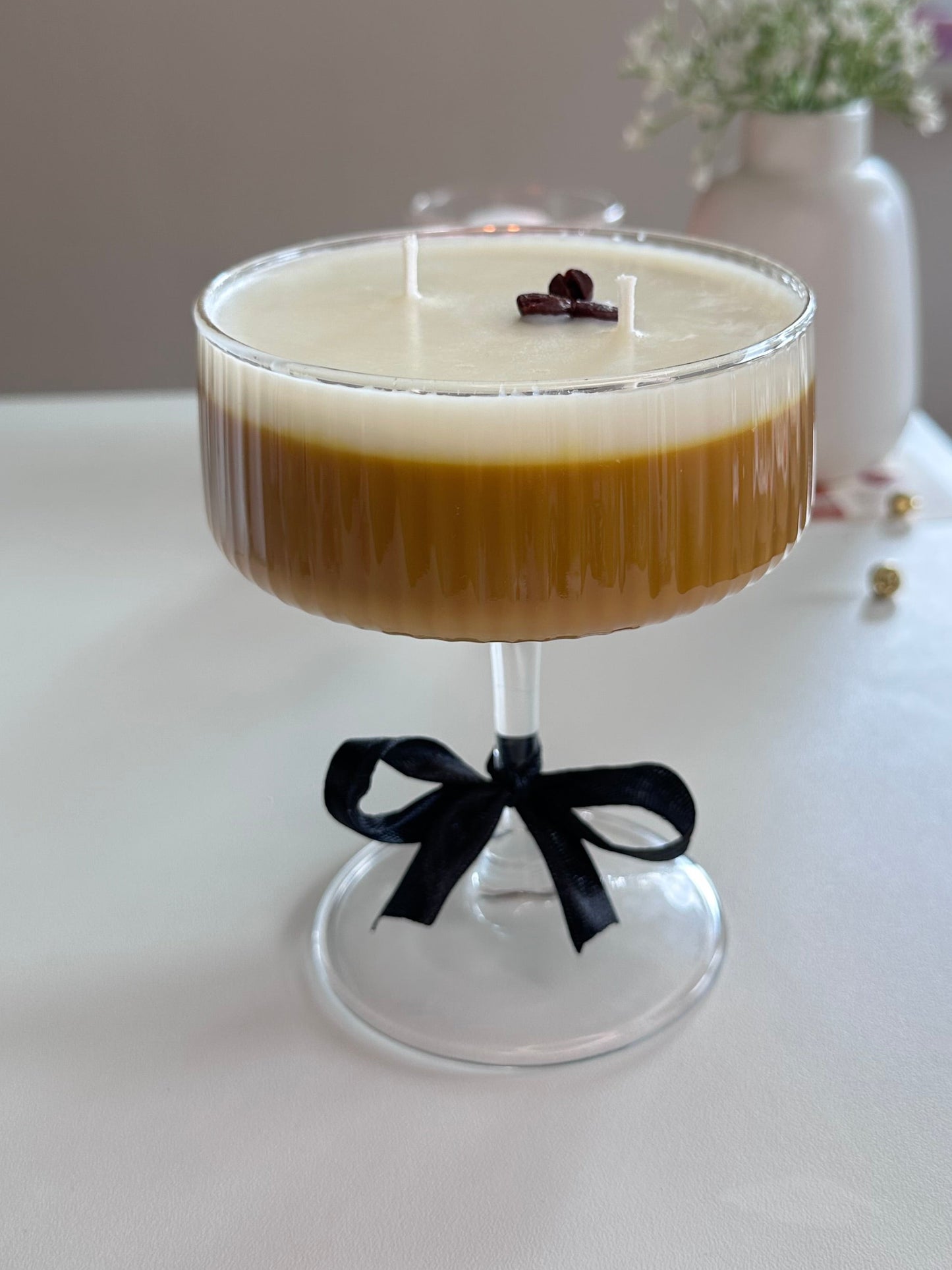 Espresso Martini Kerze