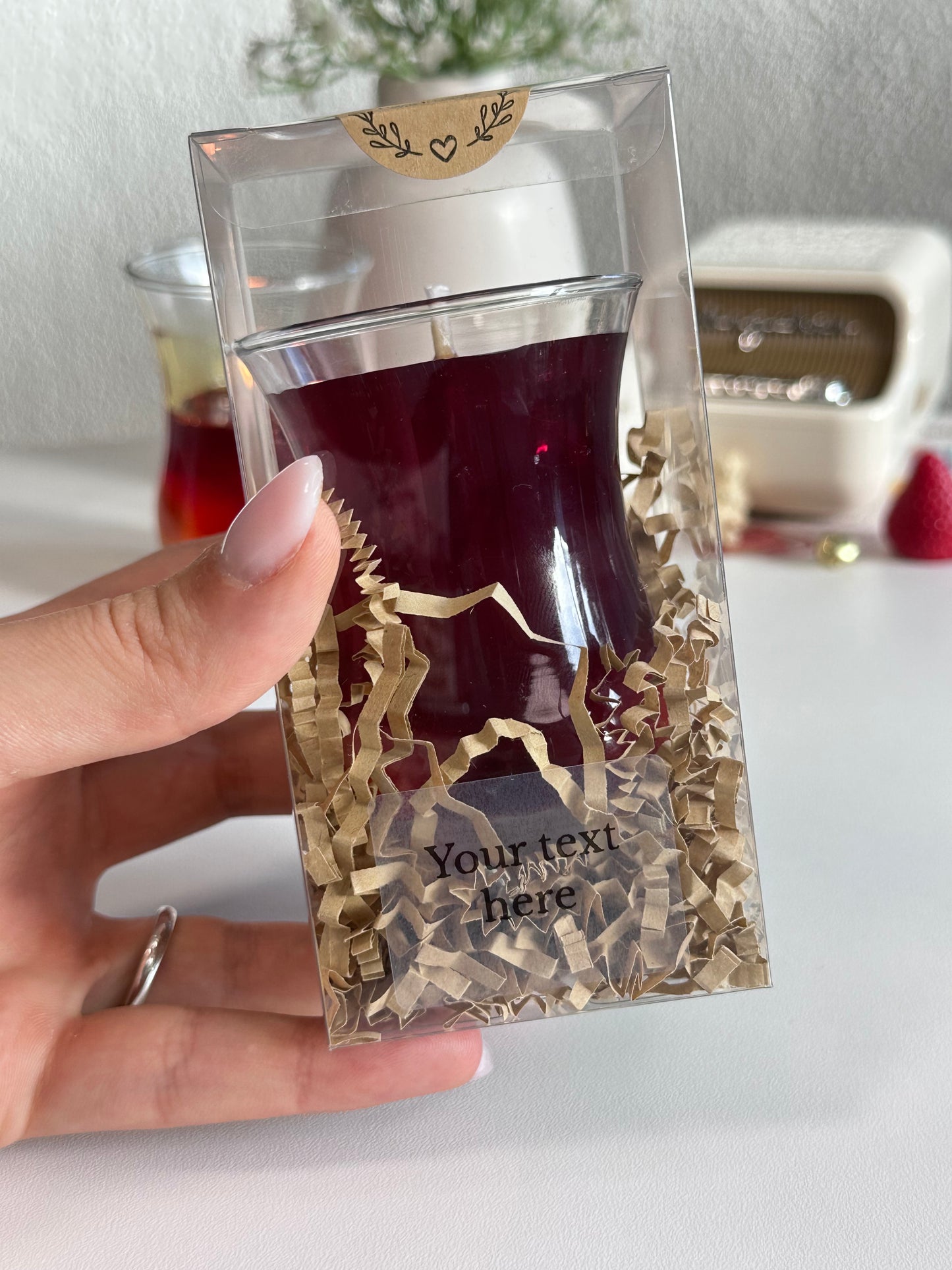 Türkische Çay Kerze