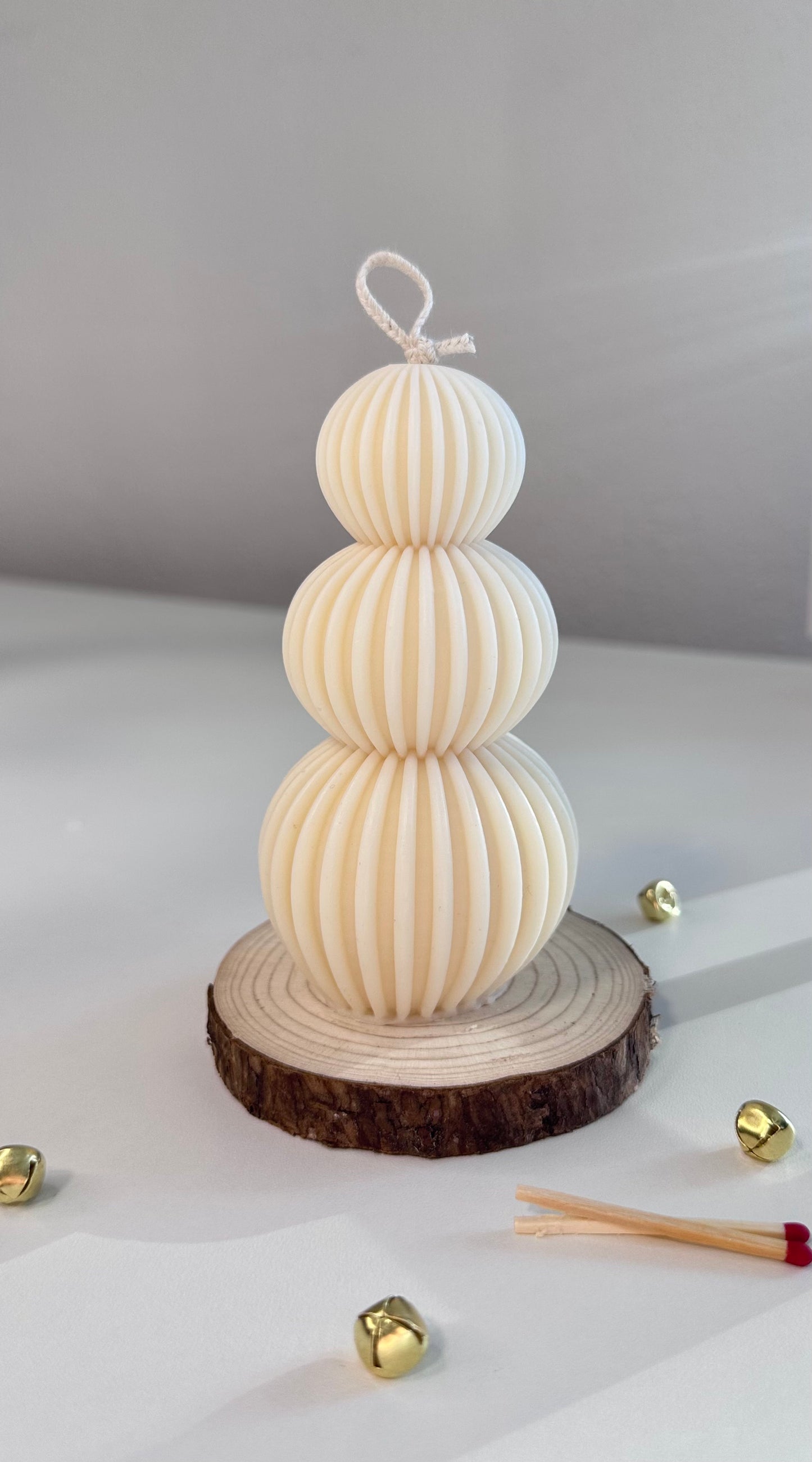 Kugel-Designkerze
