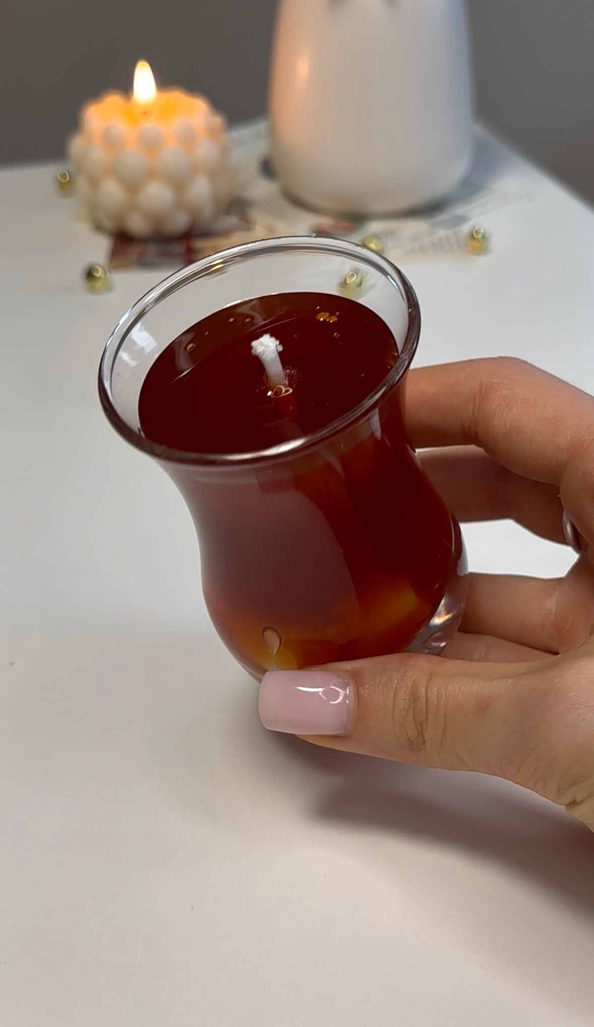 Türkische Çay Kerze