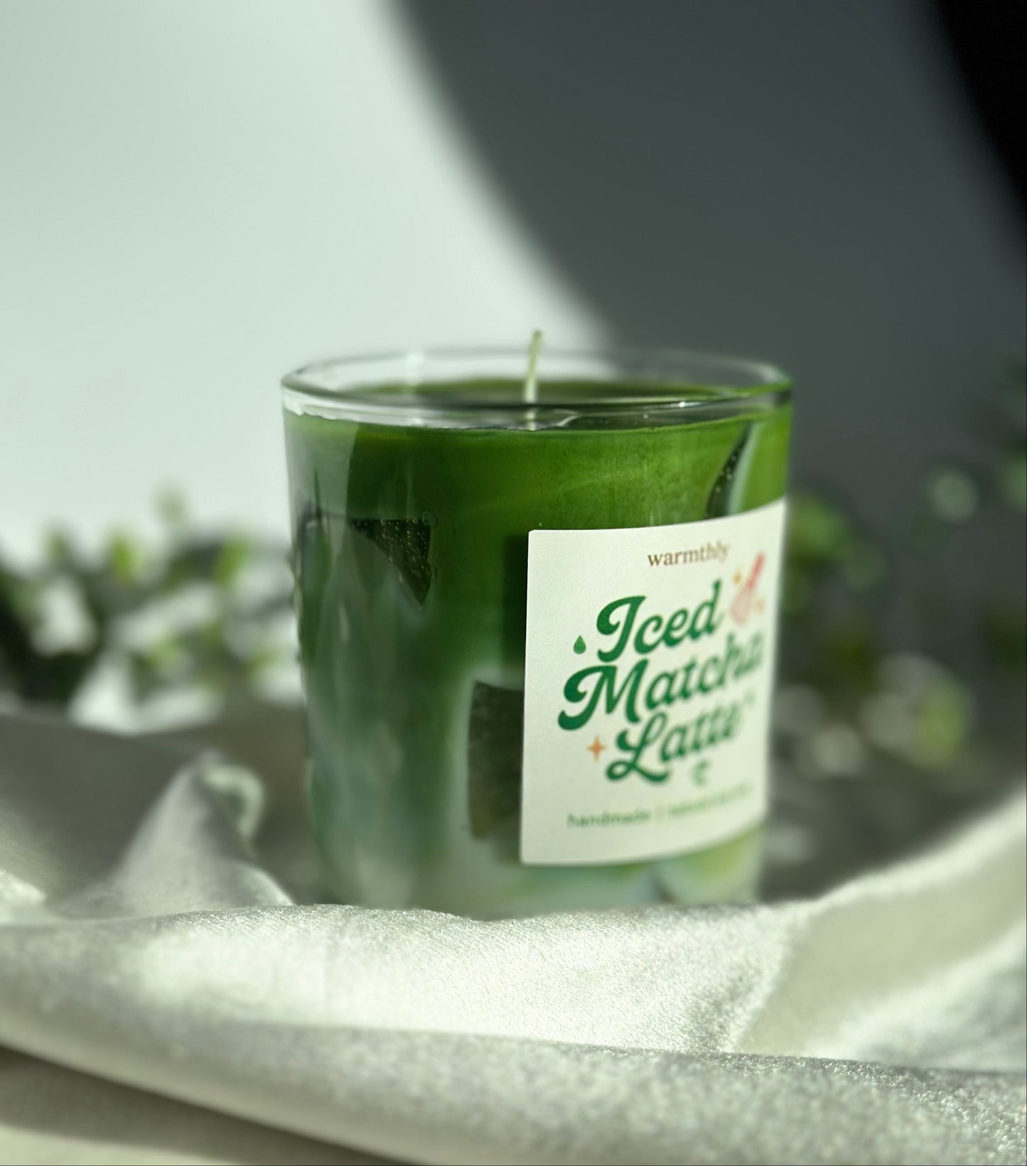 Iced Matcha Latte Kerze