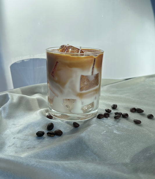 Iced Caramel Latte Kerze