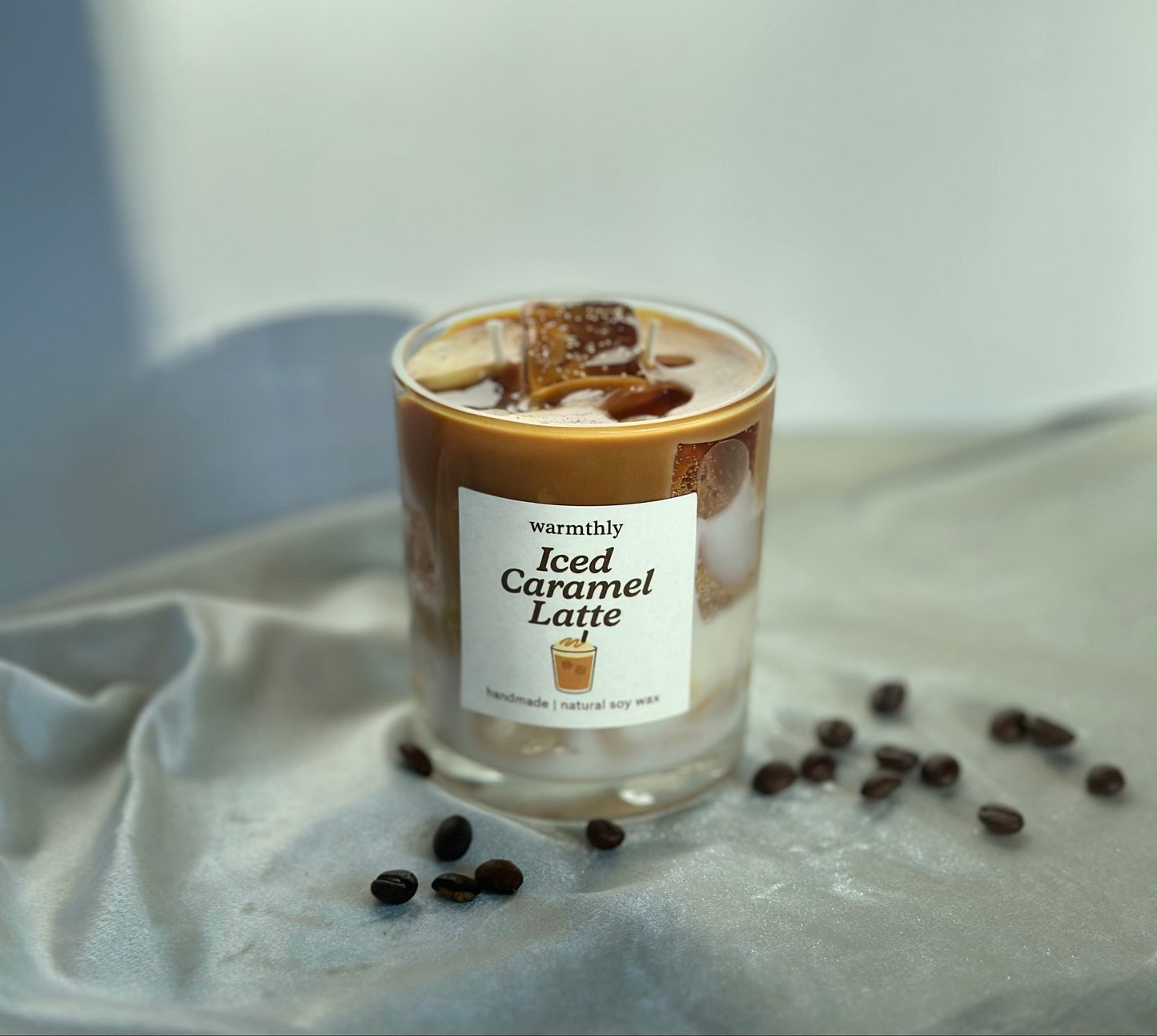Iced Caramel Latte Kerze