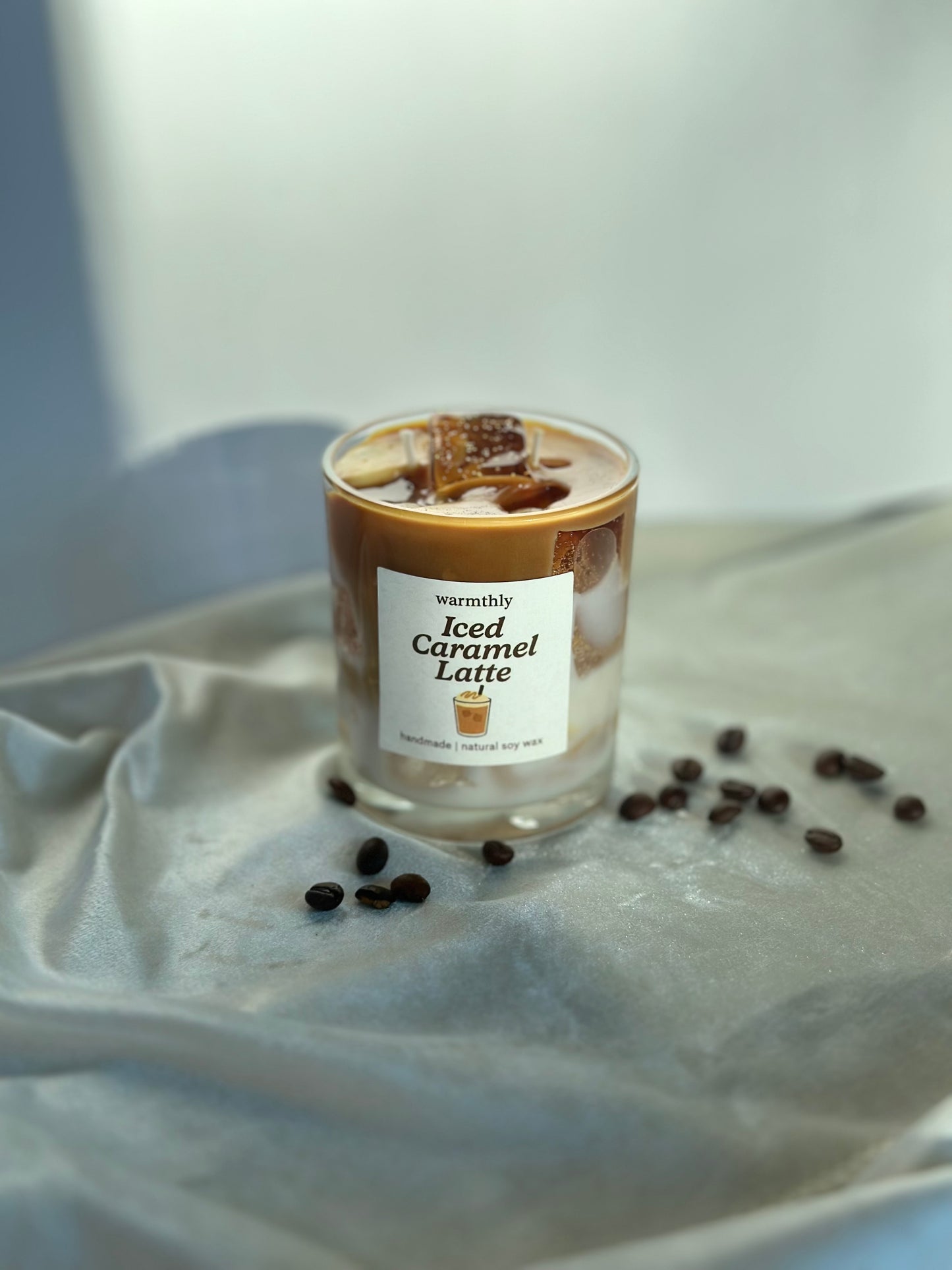 Iced Caramel Latte Kerze