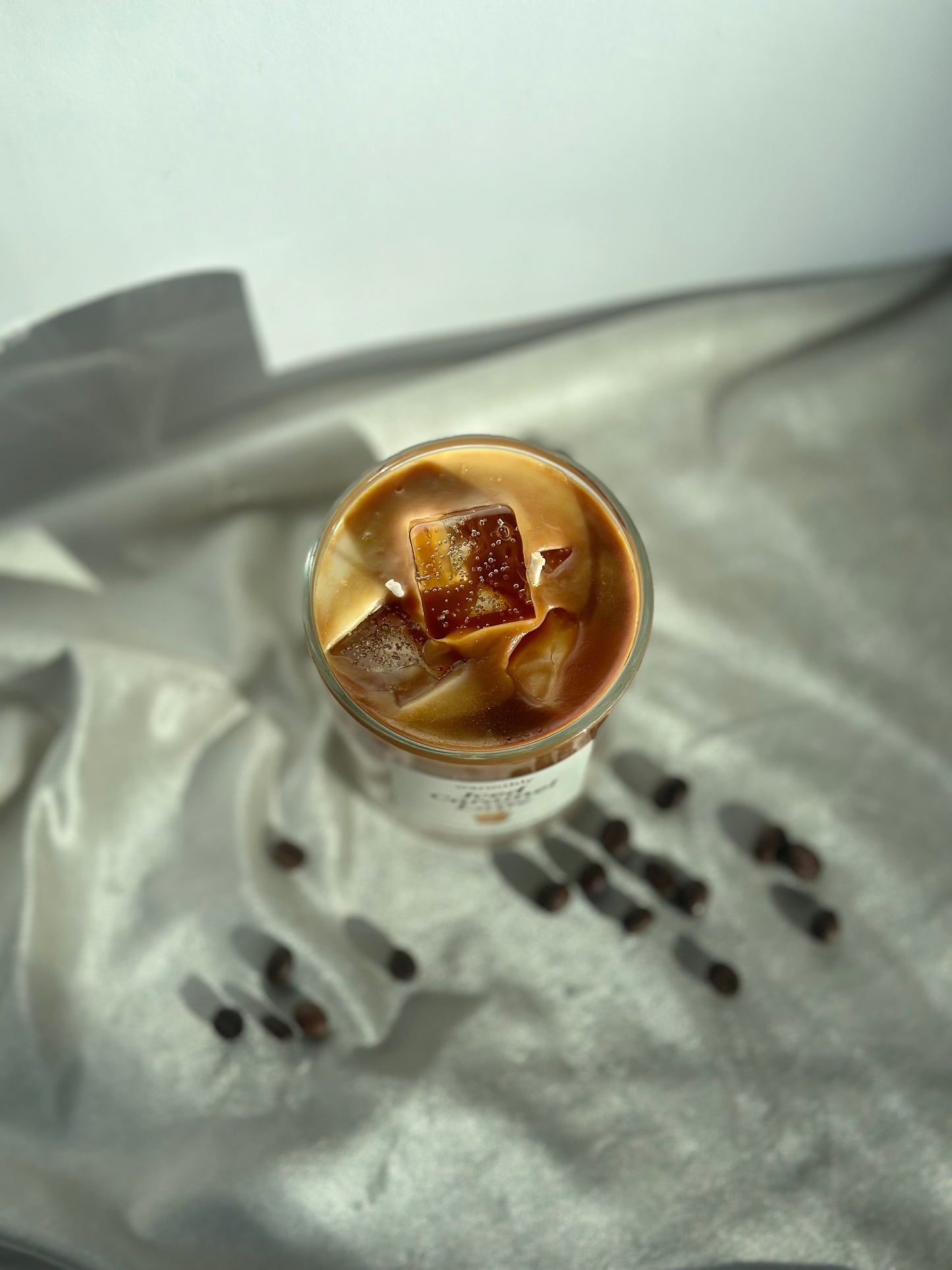 Iced Caramel Latte Kerze