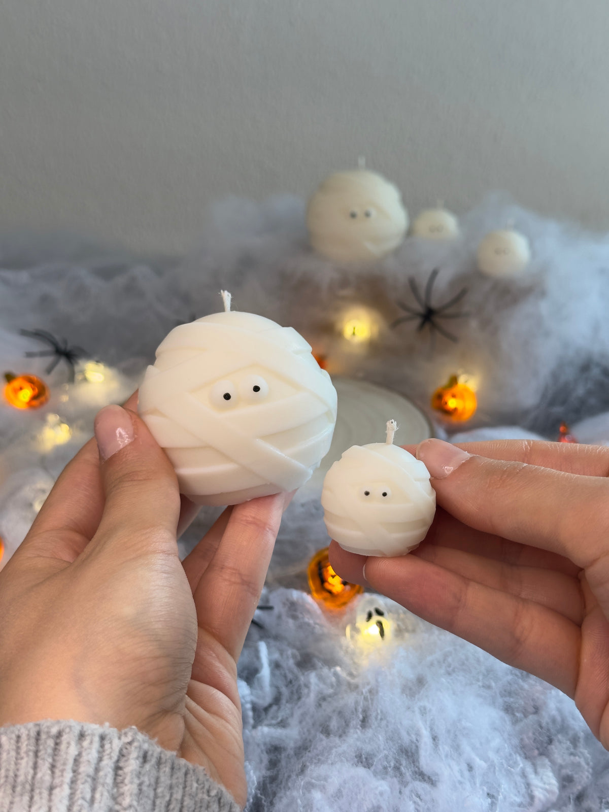 Mummy duo soy wax candles