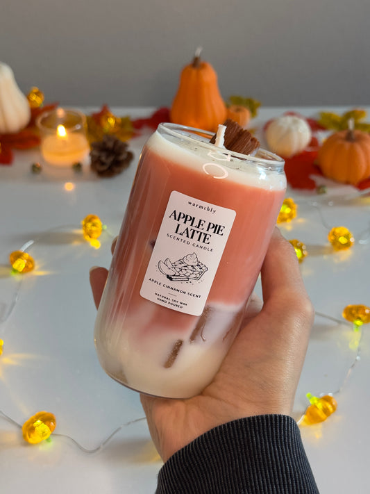 Apple Pie Latte Kerze