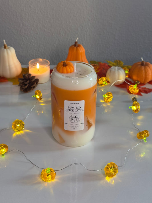 Pumpkin Spice Latte Kerze
